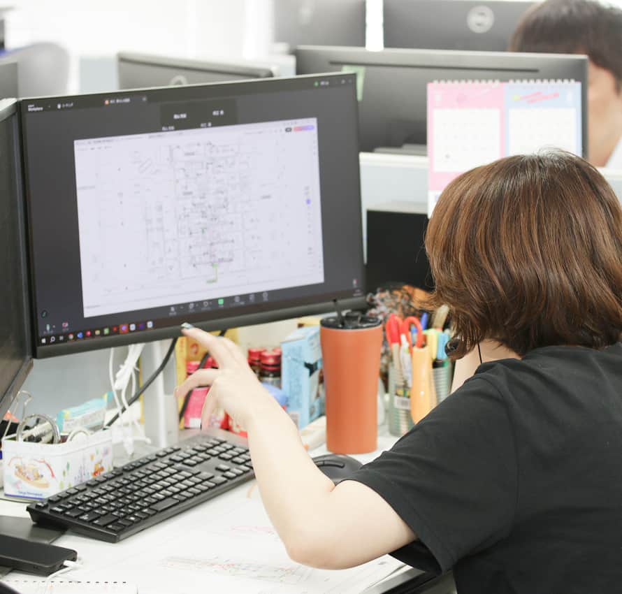 私たちの図面が、社会を支えています
